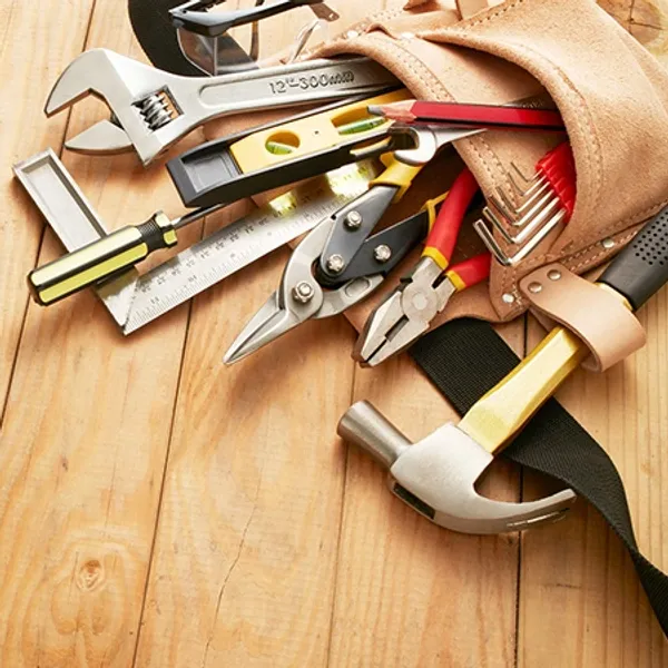 Maintenance and repair tools used for property upkeep